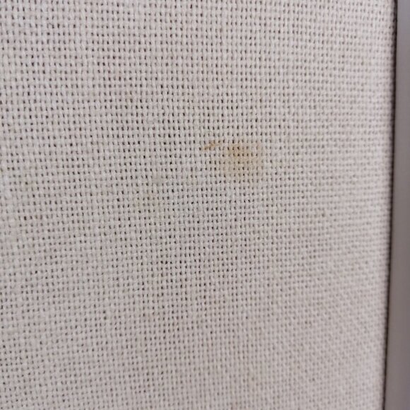 Vintage Finished Crewel Embroidery MCM 3D Fern Flowers Sunset 1975 16x20 Inches - Picture 11 of 11